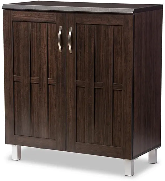 Dark Brown Storage Cabinet - Excel-3