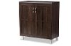 6498-RCW Dark Brown Storage Cabinet - Excel-3