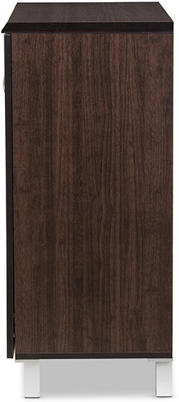 Dark Brown Storage Cabinet - Excel-4