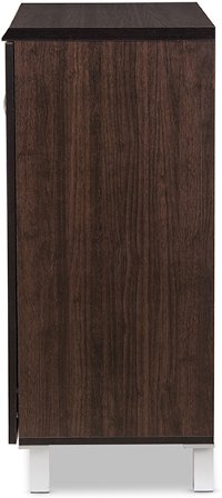 6498-RCW Dark Brown Storage Cabinet - Excel-4