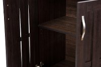 6498-RCW Dark Brown Storage Cabinet - Excel-5