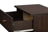 6497-RCW Dark Brown Shoe Cabinet - Felda-5