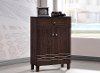6497-RCW Dark Brown Shoe Cabinet - Felda-6