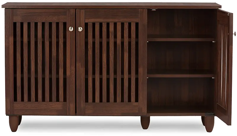 Brown Shoe Cabinet - Fernanda-5