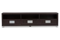 6502-RCW Dark Brown TV Storage Cabinet (63 Inch) - Gerhardine
