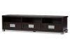 6502-RCW Dark Brown TV Storage Cabinet (63 Inch) - Gerhardine-2