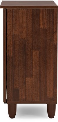 6518-RCW Oak 2-Tone Shoe Cabinet - Gisela-6
