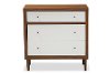 6782-RCW Modern Two-Tone 3-Drawer Chest - Harlow