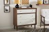 6782-RCW Modern Two-Tone 3-Drawer Chest - Harlow-4