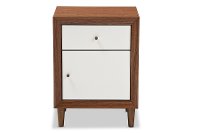 6783-RCW Modern 2-Tone Nightstand - Harlow-2