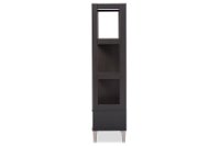 6465-RCW Dark Brown Storage Bookcase - Kalien-4