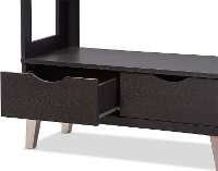 6467-RCW Dark Brown Storage Cabinet - Kalien-4