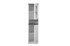 6521-RCW White Buffet and Hutch Kitchen Cabinet - Lauren-6