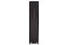 6473-RCW Dark Brown Wood Single Door Bookcase - Lindo-2