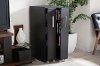 6474-RCW Dark Brown Double Door Bookcase - Lindo-2