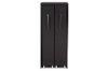 6474-RCW Dark Brown Double Door Bookcase - Lindo-3