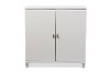 6470-RCW White Storage Cabinet - Marcy
