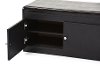 6475-RCW Dark Brown Shoe Cabinet Seating Bench - Margaret-4