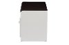 6476-RCW White Shoe Cabinet Seating Bench - Margaret-2