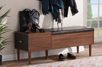 6789-RCW Entryway Storage Bench/ Shoe Cabinet - Merrick