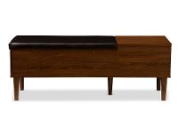 6789-RCW Entryway Storage Bench/ Shoe Cabinet - Merrick-2
