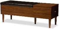 6789-RCW Entryway Storage Bench/ Shoe Cabinet - Merrick-3