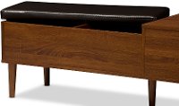 6789-RCW Entryway Storage Bench/ Shoe Cabinet - Merrick-5
