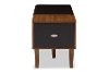 6789-RCW Entryway Storage Bench/ Shoe Cabinet - Merrick-6
