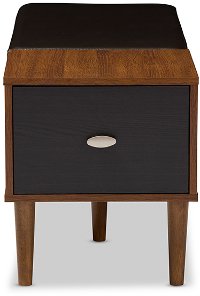 6789-RCW Entryway Storage Bench/ Shoe Cabinet - Merrick-6
