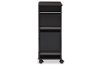 6633-RCW Dark Brown Dry Bar and Wine Cabinet - Ontario-5