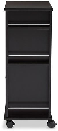 6633-RCW Dark Brown Dry Bar and Wine Cabinet - Ontario-5