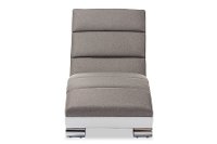 6830-RCW Gray and White Chaise Lounge - Percy-3