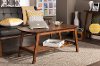6627-RCW Dark Walnut Coffee Table - Sacramento