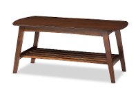 6627-RCW Dark Walnut Coffee Table - Sacramento-3