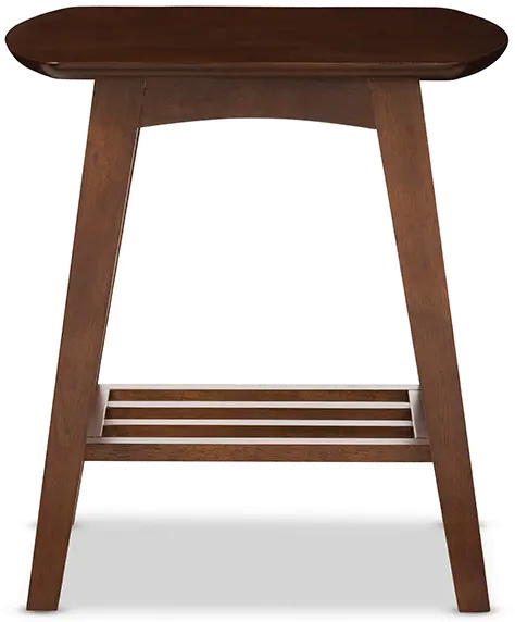 Dark Walnut End Table - Sacramento-2