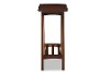 6629-RCW Dark Walnut Console Table - Sacramento-4