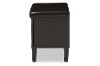 6793-RCW Dark Brown Storage Bench/ Shoe Cabinet - Sheffield-3