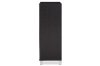 6477-RCW Dark Brown Shoe Cabinet with Open Shelves - Shirley-6