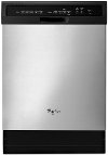 WDF550SAFS Whirlpool Built-in Dishwasher - Stainless Steel-1