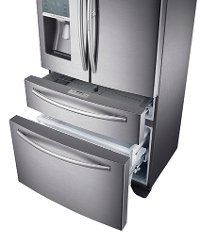 RF22KREDBSR Samsung Counter Depth 4 Door French Door Refrigerator with Food ShowCase - 22.4 cu. ft., 36 Inch Stainless Steel-6