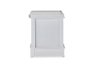 6246-RCW White Cushioned Storage Bench - Swiss-3