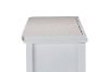 6246-RCW White Cushioned Storage Bench - Swiss-4