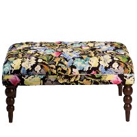 448TRNMNB Tarango Moonbeam Tufted Cocktail Ottoman
