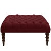 448VLVBR Velvet Berry Tufted Cocktail Ottoman -2