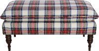 Stewart Dress Multi Pillow Top Bench