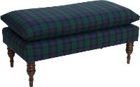 5125BLCBLC Blackwatch Pillow Top Bench -4