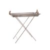 Clearance Magnolia Home Furniture Galvanized Tin Tray on Stand