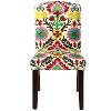64-6SNTMRDSRFLW Desert Flower Arched Back Dining Chair-1