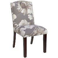 64-6NB-PWADGDRF Adagio Driftwood Nail Button Arched Back - Dining Chair