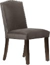 64-6NB-SVMSTCSM Mystere Cosmic Nail Button Arched Back - Dining Chair